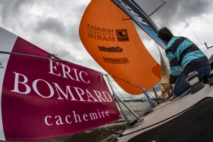 Solitaire du Figaro 2013 Runs à Bordeaux avec Xavier MACAIRE